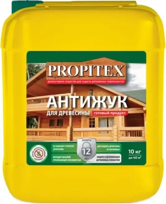 Профилюкс антижук для древесины (10 л) бесцветный