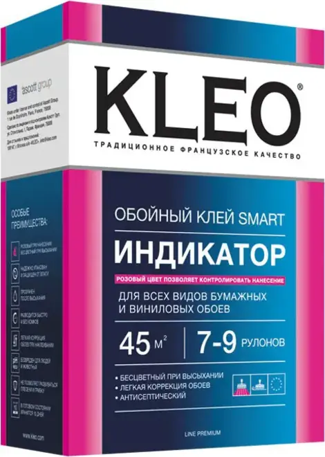 Kleo Smart Индикатор клей обойный (210 г)