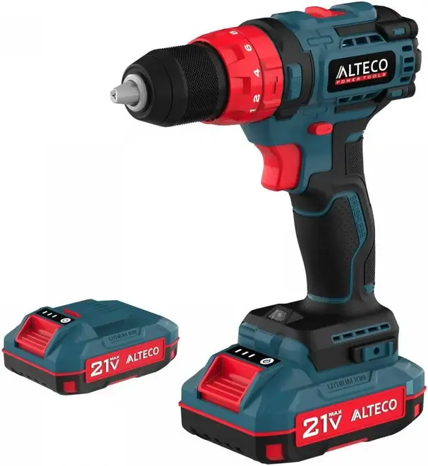 Alteco CID 21-45 BL дрель-шуруповерт ударная аккумуляторная №137286