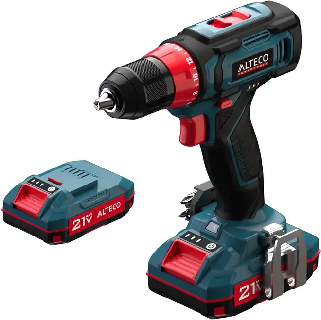 Alteco CD 21-35 дрель-шуруповерт аккумуляторная №137286