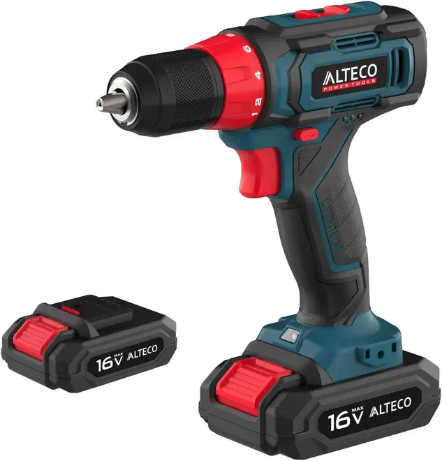 Alteco CD 16-28 X2 дрель-шуруповерт аккумуляторная №137286