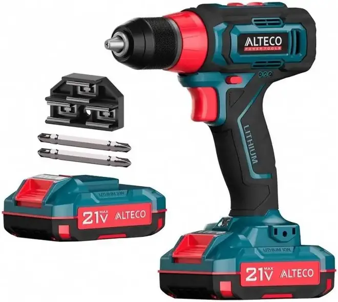Alteco CD 21-35 X2 дрель-шуруповерт аккумуляторная №137286