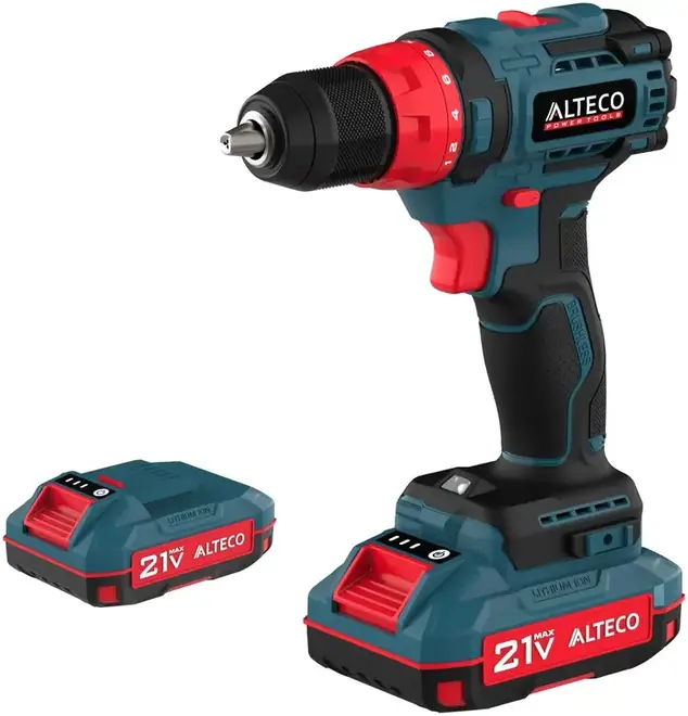 Alteco CID 21-45 X2 BL дрель-шуруповерт ударная аккумуляторная №137286