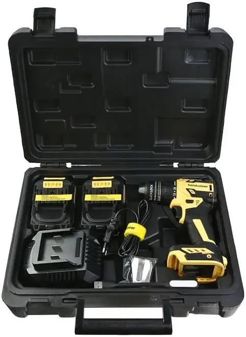 Hanskonner HCD2065C дрель-шуруповерт аккумуляторная (18 В) №120338