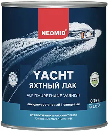 Неомид Yacht лак яхтный алкидно-уретановый (750 мл) глянцевый