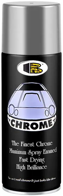 Bosny Chrome спрей-краска (380 мл) хром металлик