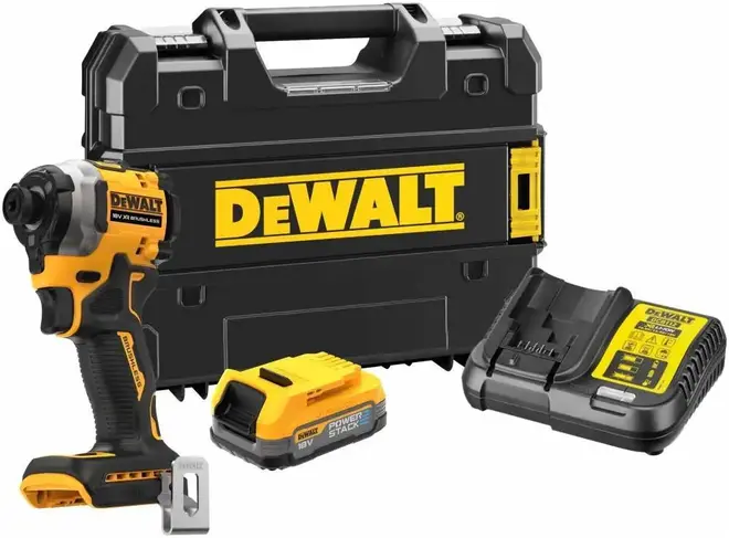 Dewalt DCF850E1T шуруповерт аккумуляторный (18 В 1.7 А*ч) №313719