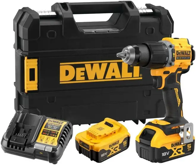 Dewalt DCD799P2T дрель-шуруповерт ударная (18 В 2 х 5 А*ч) №313719