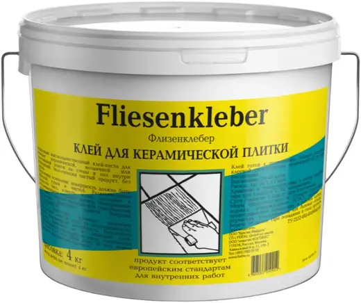 Feidal Fliesenkleber клей для керамической плитки (4 кг)