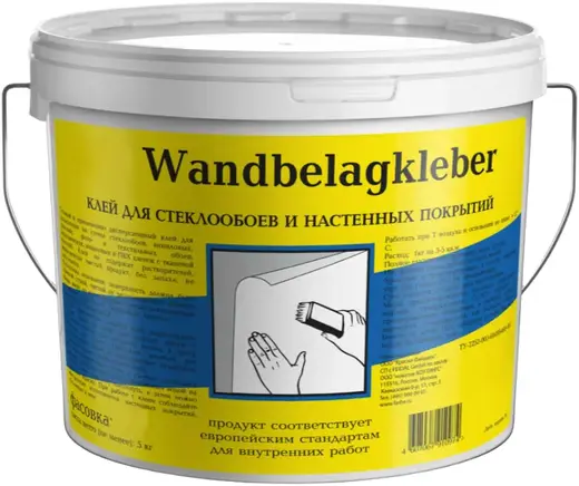 Feidal Wandbelagkleber клей для стеклообоев и настенных покрытий (5 кг)