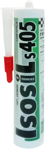Iso Chemicals Isosil S405 Санитарный силиконовый герметик (310 мл)
