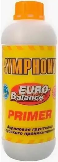 Финкраска Симфония Euro-Balance Primer акриловая грунтовка глубокого проникновения (1 л)