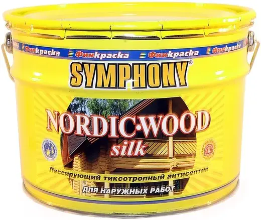 Финкраска Симфония Nordic-Wood лессирующий антисептик (10 л)