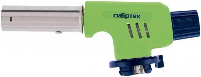 Сибртех горелка газовая с пьезоподжигом №91420
