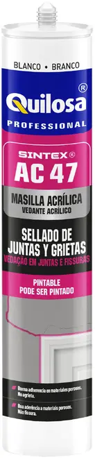Quilosa Sintex AC47 акриловый универсальный герметик (280 мл) серый