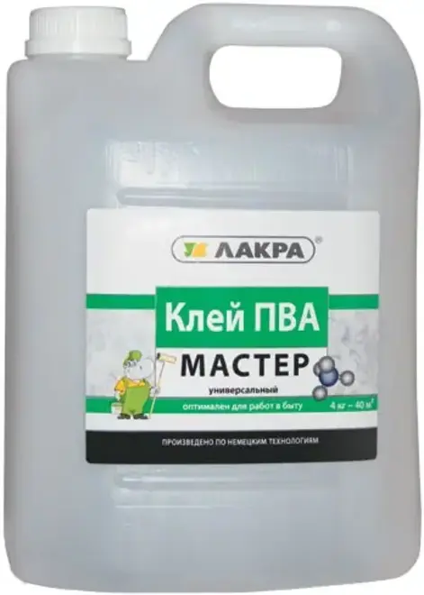 Лакра ПВА Мастер клей универсальный (4 кг)