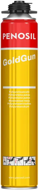 Penosil Gold Gun пистолетная монтажная пена для профессионалов (750 мл) зимняя