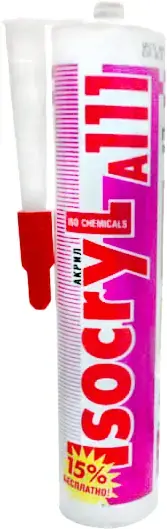 Iso Chemicals Isocryl A111 Акрил акриловый герметик (280 мл)