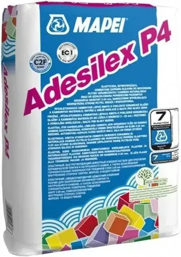 Mapei Adesilex P4 клей для плитки (25 кг)