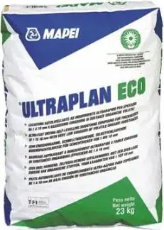 Mapei Ultraplan Eco самовыравнивающийся состав для выравнивания перепадов (23 кг)