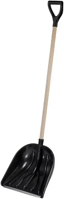 Цикл Стандарт Купец лопата для уборки снега с черенком (460*410*1400 мм) №2875-00/002683