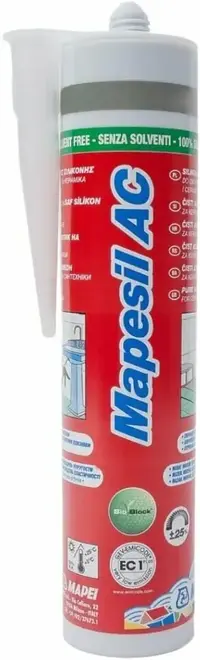 Mapei Mapesil AC герметик силиконовый (310 мл) бесцветный