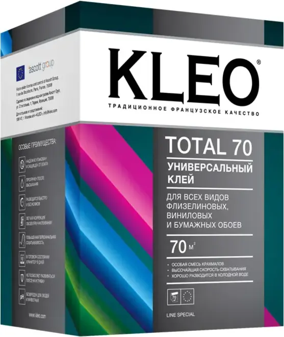 Kleo Total 70 клей обойный универсальный (500 г)