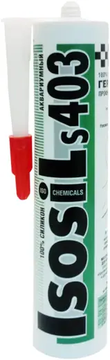 Iso Chemicals Isosil S403 Аквариумный силиконовый герметик (310 мл) бесцветный