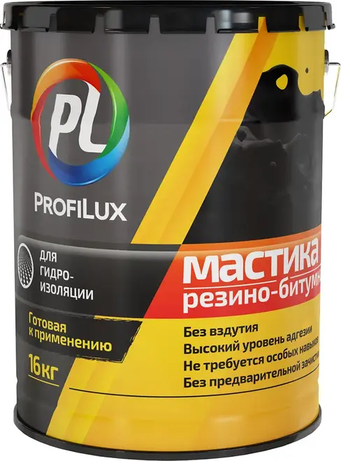 Профилюкс мастика резино-битумная (16 кг)