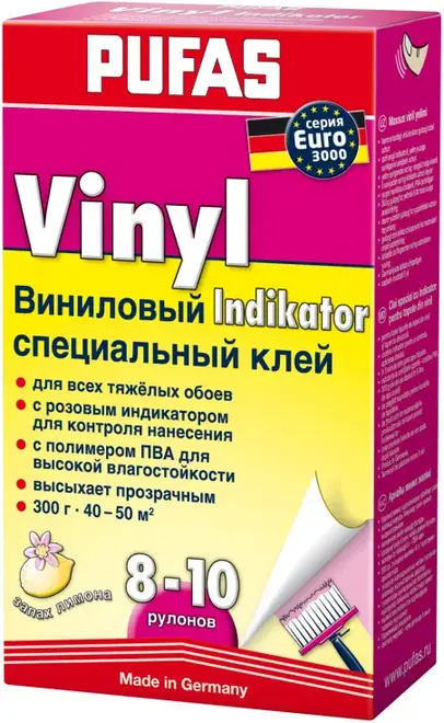 Пуфас Euro 3000 Spezial Vinyl Indikator виниловый специальный клей (300 г)
