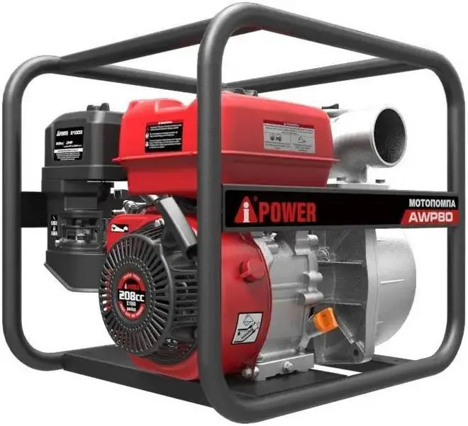 A-Ipower AWP80 мотопомпа бензиновая для чистой воды №30131