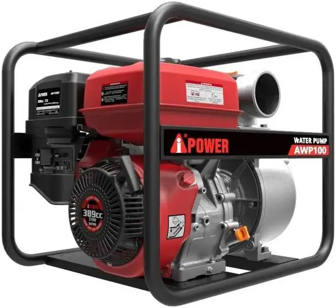 A-Ipower AWP100 мотопомпа бензиновая для чистой воды №30141