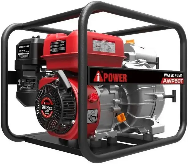 A-Ipower AWP80T мотопомпа бензиновая для грязной воды №30231