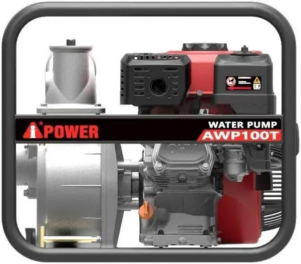 A-Ipower AWP100T мотопомпа бензиновая для грязной воды №30241