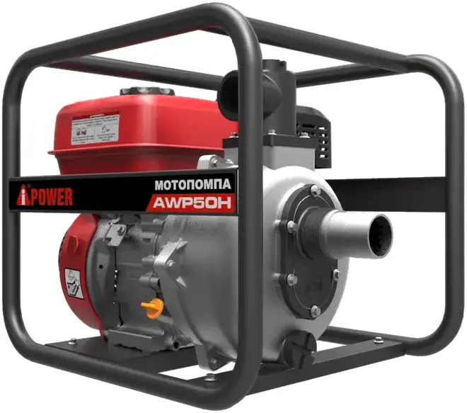 A-Ipower AWP50H мотопомпа бензиновая высоконапорная №30421