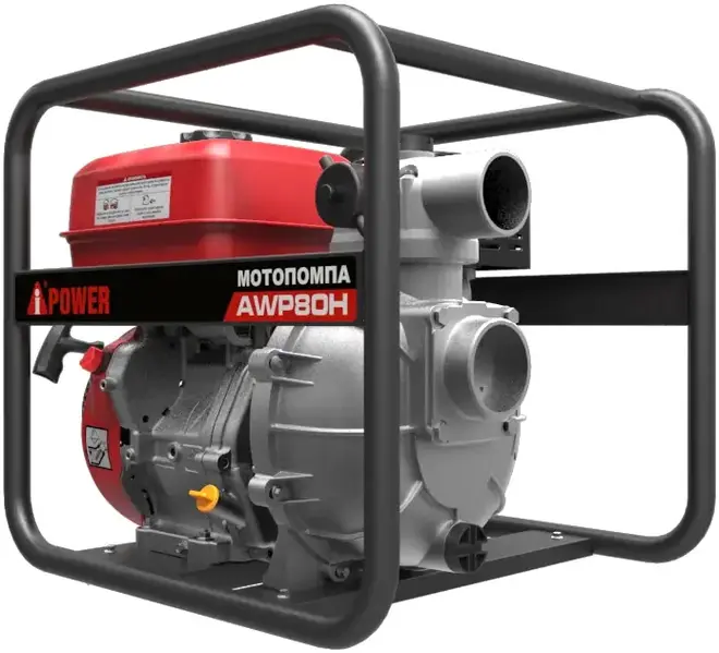 A-Ipower AWP80H мотопомпа бензиновая высоконапорная №30431
