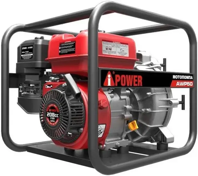 A-Ipower AWP50 мотопомпа бензиновая для чистой воды №30121