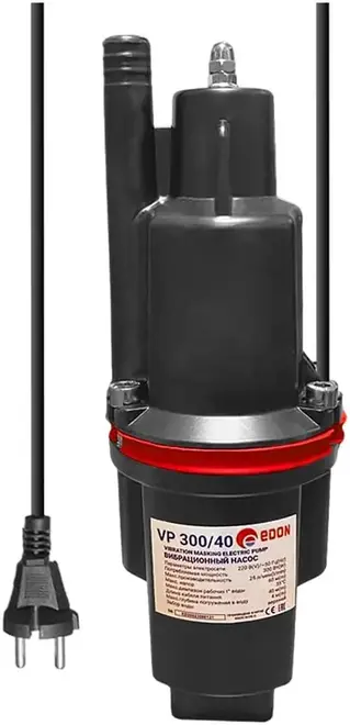 Edon VP 300/40 насос вибрационный (кабель 40 м) №24683
