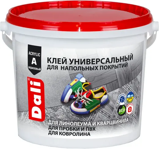 Dali Универсальный акриловый клей для напольных покрытий (3.5 кг)