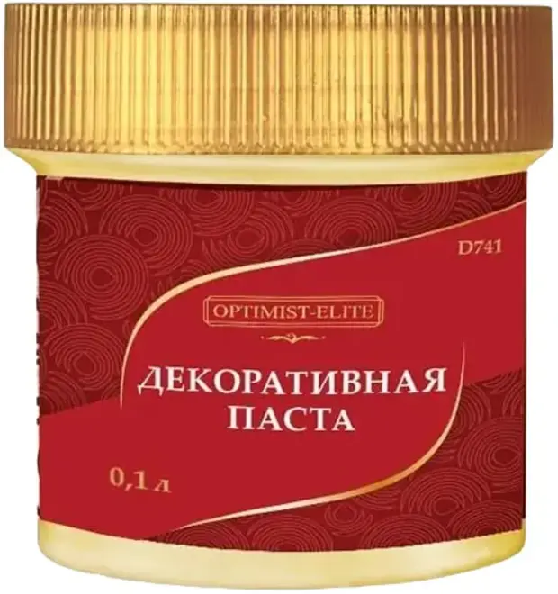 Оптимист Элит D 741 декоративная паста (100 мл) перламутр