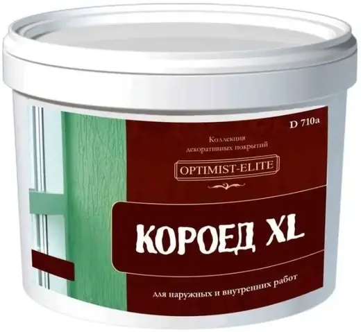Оптимист Элит D 710a Короед XL декоративное покрытие (25 кг)