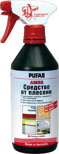 Пуфас AMSS средство от плесени без хлора и запаха (500 мл)