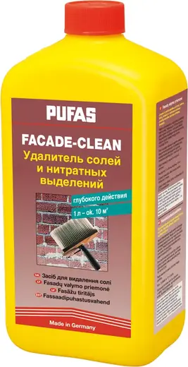 Пуфас Facade-Clean удалитель солей и нитратных выделений глубокого действия (1 л)