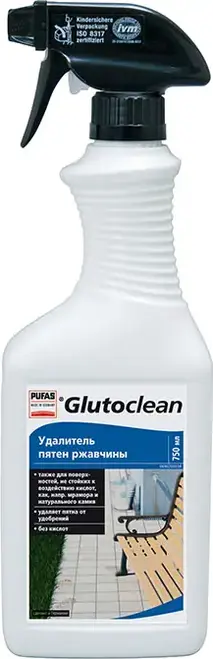 Пуфас Glutoclean Rostflecken Entferner удалитель пятен ржавчины (750 мл)