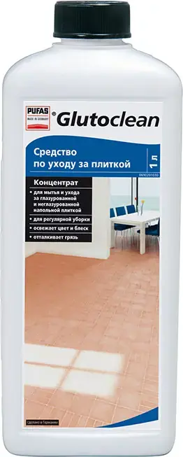 Пуфас Glutoclean Fliesen Wischpflege средство по уходу за плиткой концентрат (1 л)