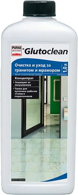 Пуфас Glutoclean Marmor und Granit Reiniger und Pflege очистка и уход за гранитом и мрамором концентрат (1 л)