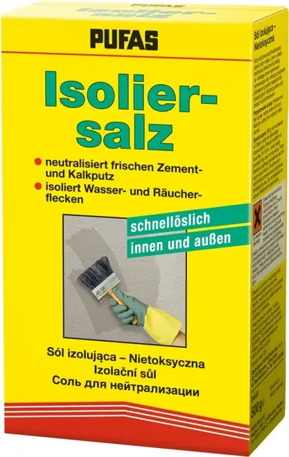 Пуфас Isoliersalz соль для нейтрализации (500 г) бесцветная