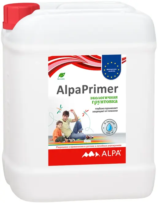 Alpa Alpa Primer экологичная грунтовка (4 л) белая