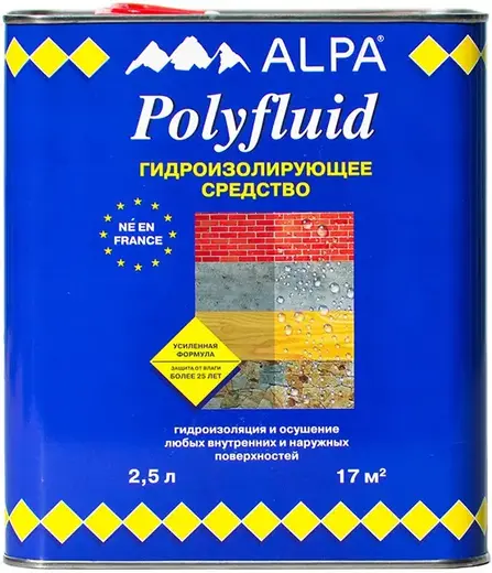 Alpa Полифлюид гидроизолирующее средство (2.5 л)