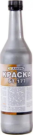 Лакра БТ-177 краска (500 мл) серебрянка